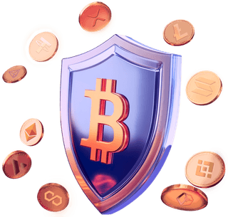 Two-factor authentication padlock with cold wallet storage protection